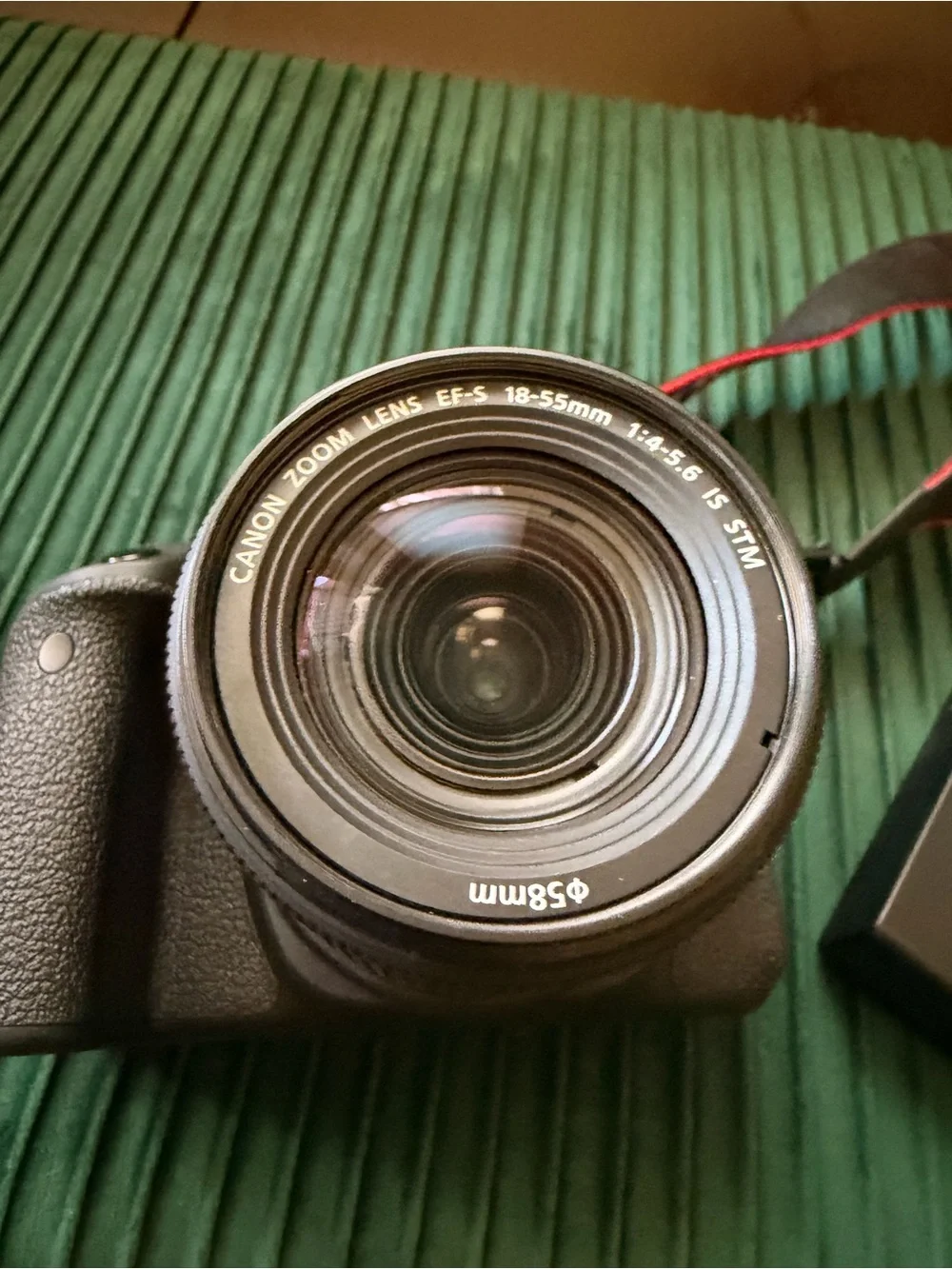 Canon EOS Rebel T7i 800D DSLR Camera with Case